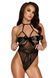 Боді Kissable Sexy Kiss Body Black L/XL SX1959 фото 1