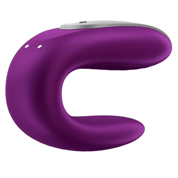 Смарт-вібратор для пар Satisfyer Double Fun (Violet) SO5059 фото