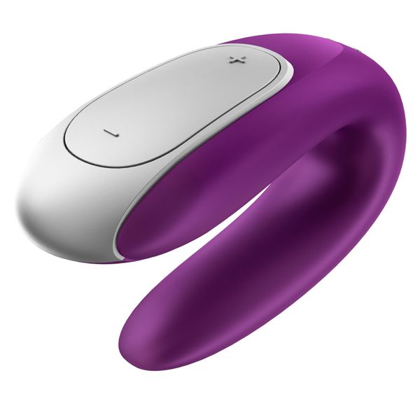 Смарт-вібратор для пар Satisfyer Double Fun (Violet) SO5059 фото