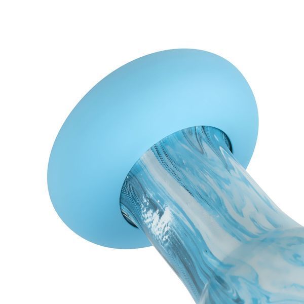 Скляний дилдо Gildo Ocean Ripple SO8893 фото