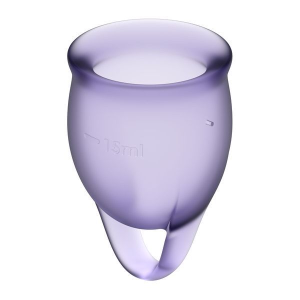 Набір менструальних чаш Satisfyer Feel Confident (lila) SO3580 фото