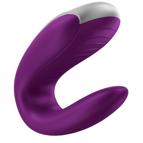 Смарт-вібратор для пар Satisfyer Double Fun (Violet) SO5059 фото