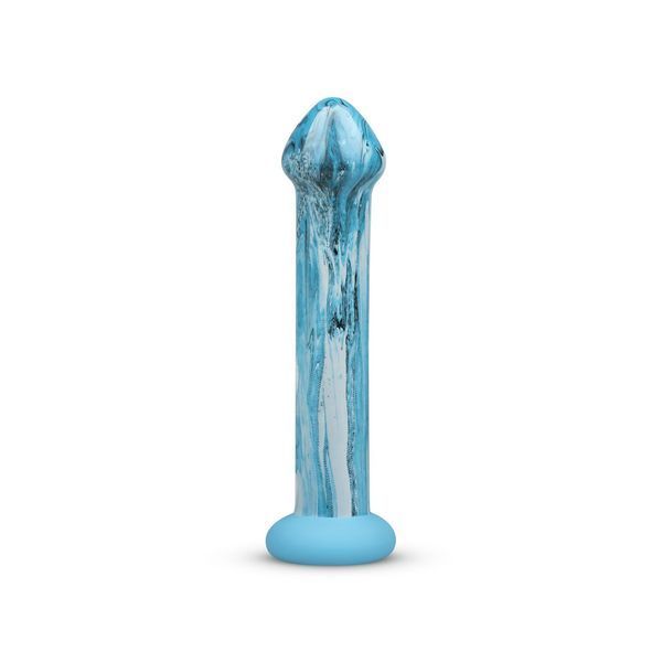 Скляний дилдо Gildo Ocean Ripple SO8893 фото