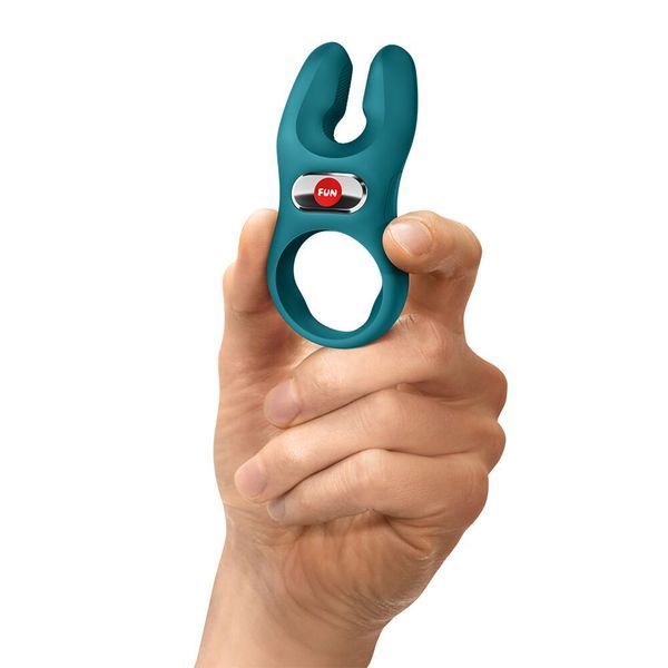 Ерекційне віброкільце Fun Factory NŌS PRO Bottle Green SX3702 фото