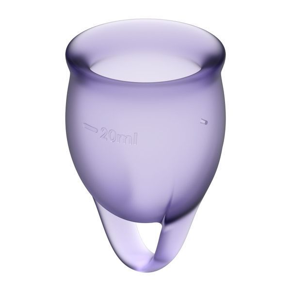 Набір менструальних чаш Satisfyer Feel Confident (lila) SO3580 фото