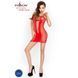 Бодістокінг Passion BS027 red, сукня-сітка на бретелях, дуже відверта PBS027R фото 2