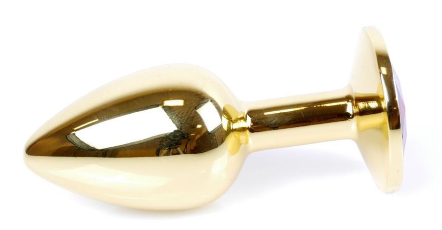 Анальна пробка Boss Series - Jewellery Gold PLUG Light Blue S, BS6400022 BS6400022 фото