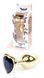 Анальний пробка Boss Series - Jewellery Gold Heart PLUG Black S, BS6400038 BS6400038 фото 1