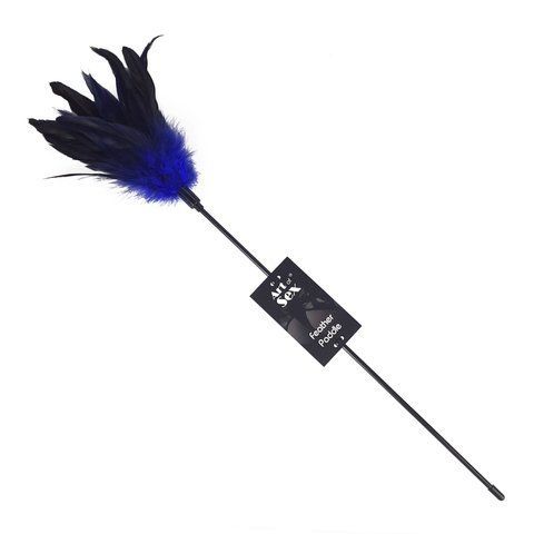 Лоскітка синя Art of Sex - Feather Paddle SO6612 фото