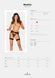 Пояс для панчіх Obsessive Medilla garter belt XS/S SO9055 фото 9