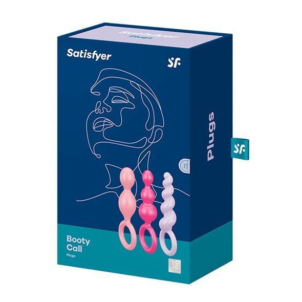 Набір анальних іграшок Satisfyer Plugs (set of 3) - Booty Call SO2324 фото