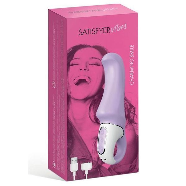Потужний вібратор Satisfyer Vibes Charming Smile SO2201 фото