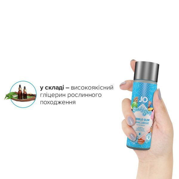 Лубрикант на водній основі System JO H2O &mdash; Candy Shop &mdash; Bubblegum (60 мл) SO2619 фото