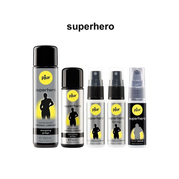 Стимулювальна змазка на водній основі pjur Superhero glide PJ10580 фото