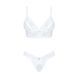 Еротичний комплект Obsessive Heavenlly 2-pcs set XS/S, бюстгальтер і танга SO8172 фото 3