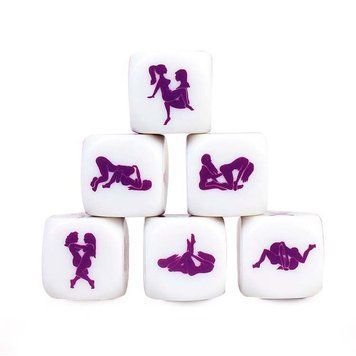 Гральний кубик - Lesbian Kamasutra Dice, 25 мм 91220862170 фото