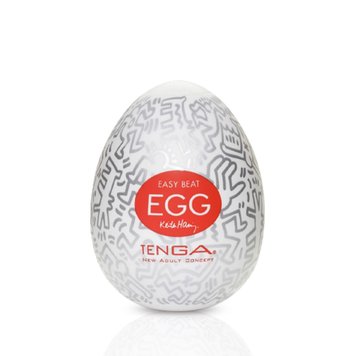 Мастурбатор-яйце Tenga Keith Haring Egg Party SO1650 фото