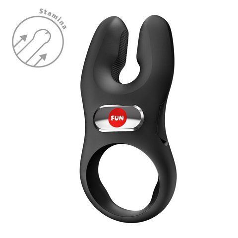 Ерекційне віброкільце Fun Factory NŌS PRO Black SX3703 фото