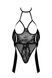 Боді Kissable Sexy Kiss Body Black S/M SX1960 фото 8