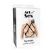Портупея жіноча Art of Sex - Agnessa Leather harness, Чорний XS-M SO8398 фото 4