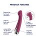 Вібратор Satisfyer Spinning G-Spot 1 Red SX0555 фото 7