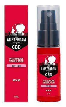 Духи з феромонами для жінок Original CBD Amsterdam Pheromone Stimulator For Her, 15 ml PHA211 фото