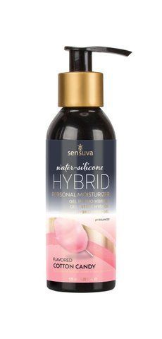 Змазка водно-силіконова Sensuva Hybrid Cotton Candy (125 мл) SO3246 фото