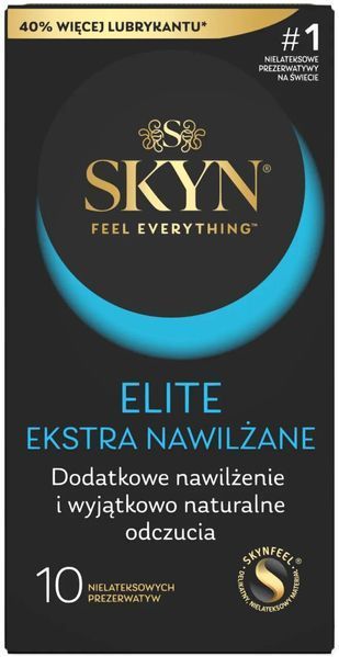 Безлатексні SKYN Elite Extra Lubricated 10 шт SX2545 фото