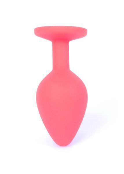 Анальна пробка - Jewellery Silicone Red Plug M Blue 62530064-00084 фото