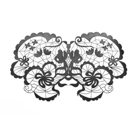 Маска на обличчя Bijoux Indiscrets - Anna Mask, вінілова, клейове кріплення, без зав'язок SO2326 фото