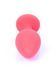 Анальна пробка - Jewellery Silicone Red Plug M Blue 62530064-00084 фото 6