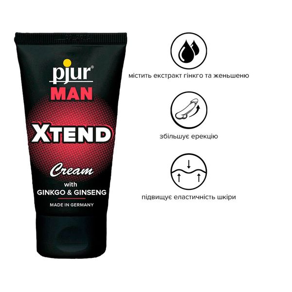 Крем для пеніса стимулювальний pjur MAN Xtend Cream 50 ml PJ12900 фото