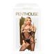 Бодістокінг з контрастним візерунком Penthouse - Under Arrest Black S/L SO4387 фото 3