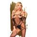 Бодістокінг з контрастним візерунком Penthouse - Under Arrest Black S/L SO4387 фото 1