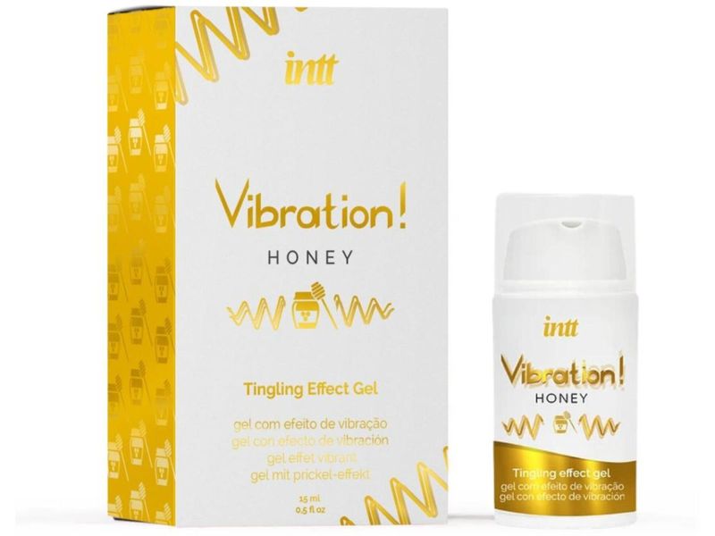 Рідкий вібратор Intt Vibration Honey (15 мл) SX0580 фото