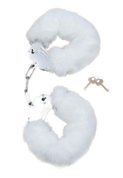 Наручники - Fetish Boss Series Furry Cuffs White 62530061-00006 фото