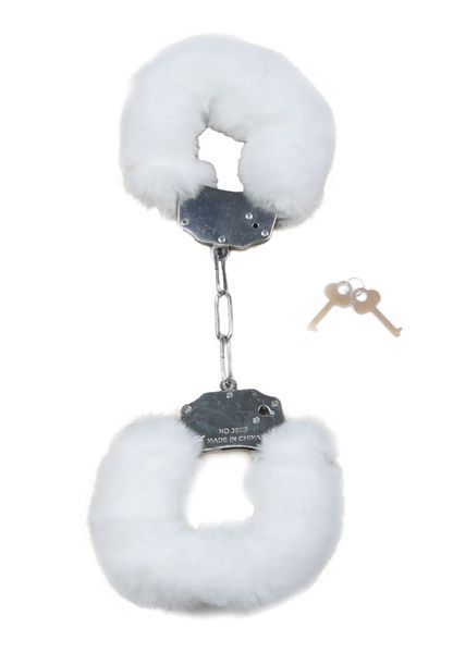 Наручники - Fetish Boss Series Furry Cuffs White 62530061-00006 фото