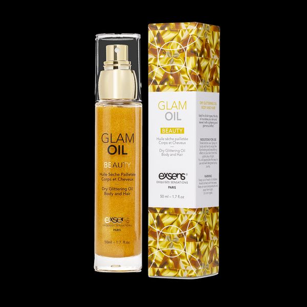 Олія для тіла з блиском EXSENS Glam Oil 50мл SO2363 фото