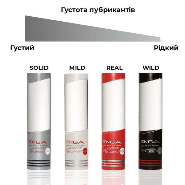 Лубрикант стандартної консистенції Tenga Hole Lotion Real (170 мл) TLH-002 фото