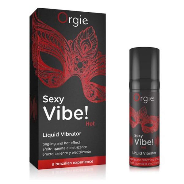 Рідкий вібратор Orgie Sexy Vibe! Hot Liquid Vibrator 500348 фото