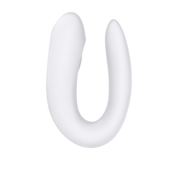 Смартвібратор для пар Satisfyer Double Joy White SO3897 фото