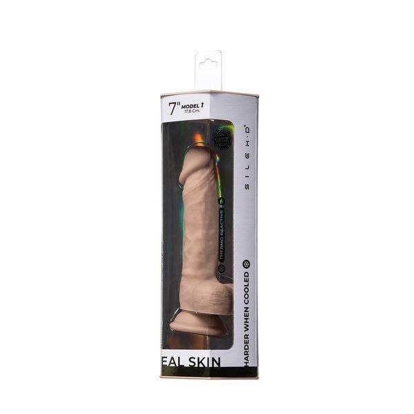 Фалоімітатор SilexD Johnny Real Skin Flesh (7in MODEL 1) SX1286 фото