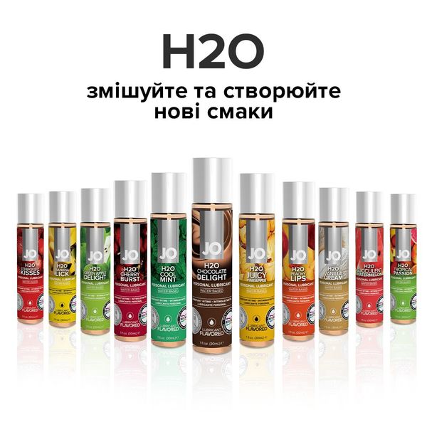 Змазка на водній основі System JO H2O — Chocolate Delight (30 мл) SO1475 фото