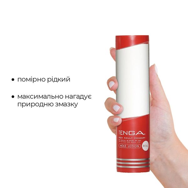 Лубрикант стандартної консистенції Tenga Hole Lotion Real (170 мл) TLH-002 фото