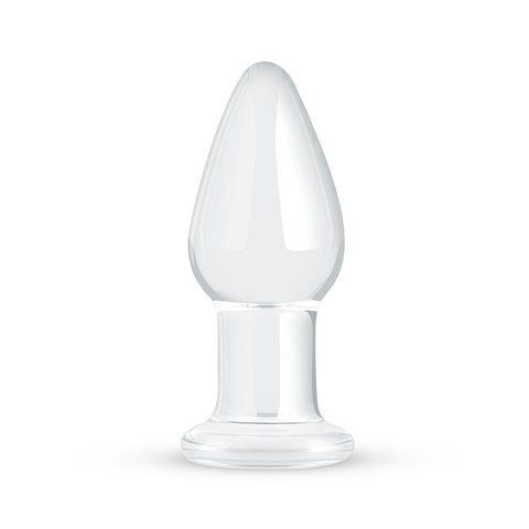 Скляна анальна пробка Gildo Glass Buttplug No. 24 SO4620 фото