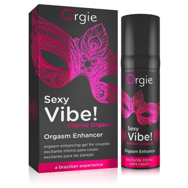 Рідкий вібратор Orgie Sexy Vibe! Intense Orgasm 500315 фото