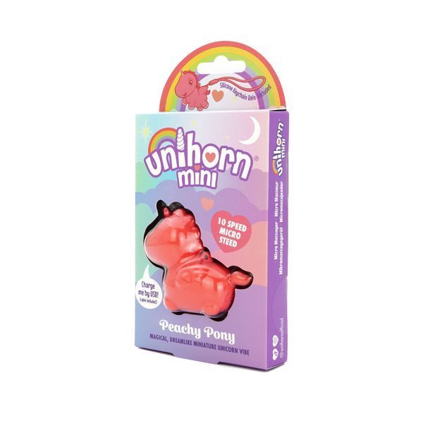 Вібратор-мінієдиноріжка Unihorn Mini &ndash; Peachy Pony SX2869 фото