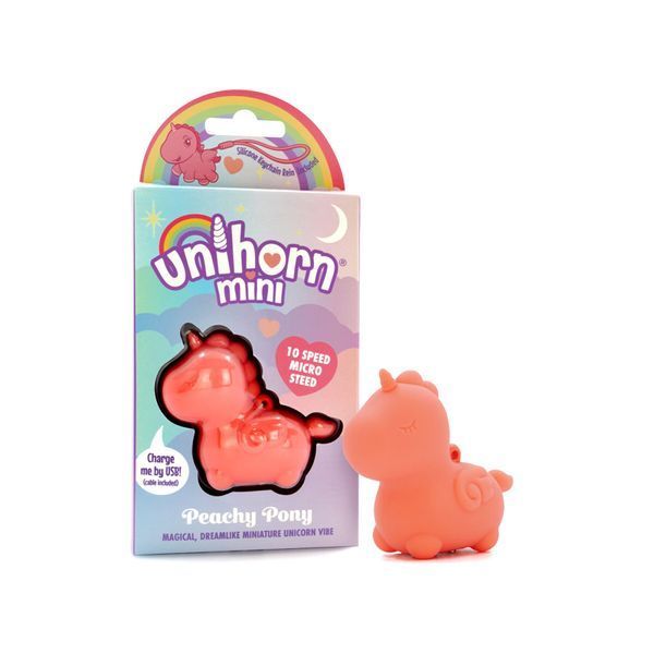 Вібратор-мінієдиноріжка Unihorn Mini &ndash; Peachy Pony SX2869 фото