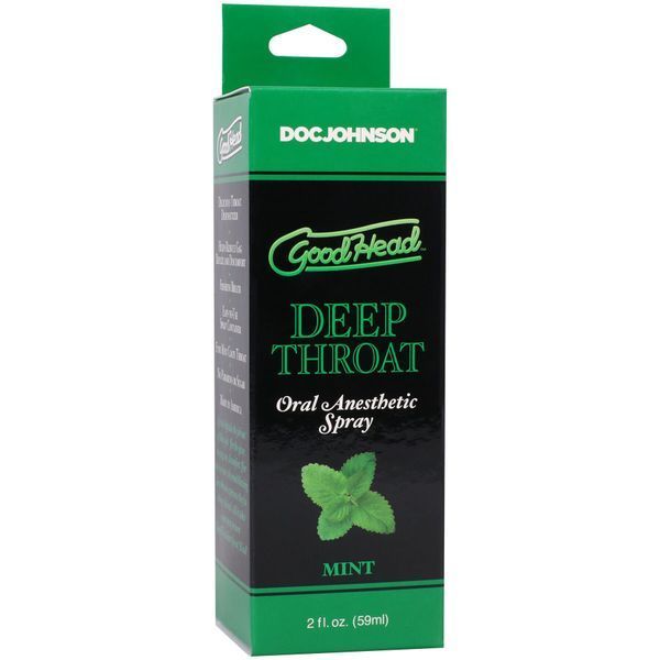 Спрей для мінету Doc Johnson GoodHead DeepThroat Spray - Mystical Mint 59 мл SO2799 фото