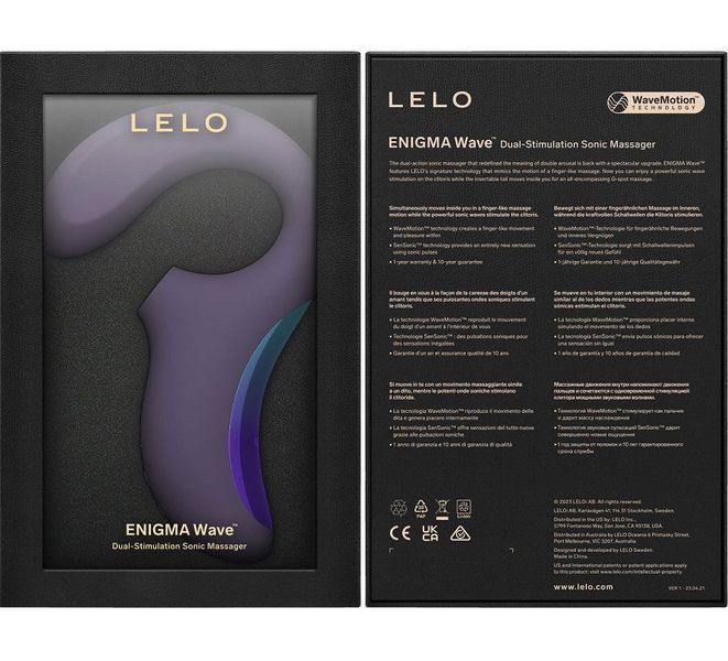 Звуковий стимулятор LELO Enigma WAVE SX0686 фото